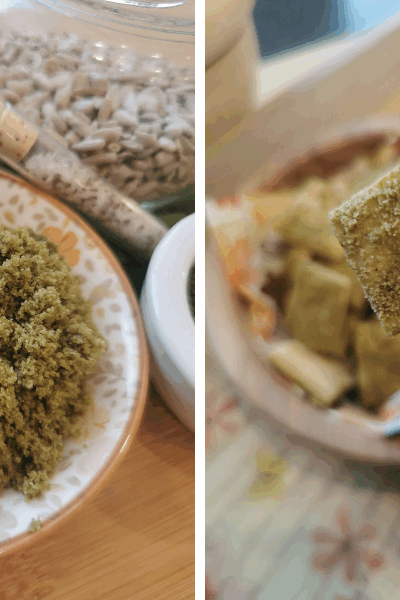 Brennnessel-Parmesan